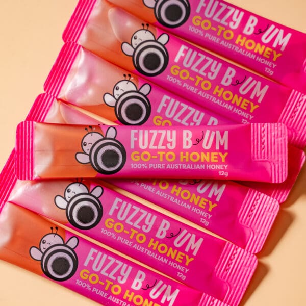 Fuzzy Bum Go-To Honey Sachets (30 Pack)