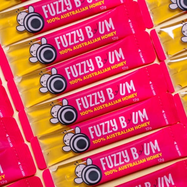 Fuzzy Bum Go-To Honey Sachets (30 Pack)